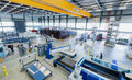 Bild 1: 5G-Modellfabrik im Cluster Smart Logistik auf dem RWTH Aachen Campus [© FIR an der RWTH Aachen]