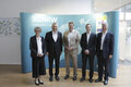 Bild 3: Besuch von Minister Pinkwart am FIR zum Projektstart des Competence Center 5G.NRW [© FIR an der RWTH Aachen]