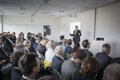 Bild 1: Spannende Vorträge auf dem Aachener Dienstleistungsforum 2019 [© mika-photography.com] 