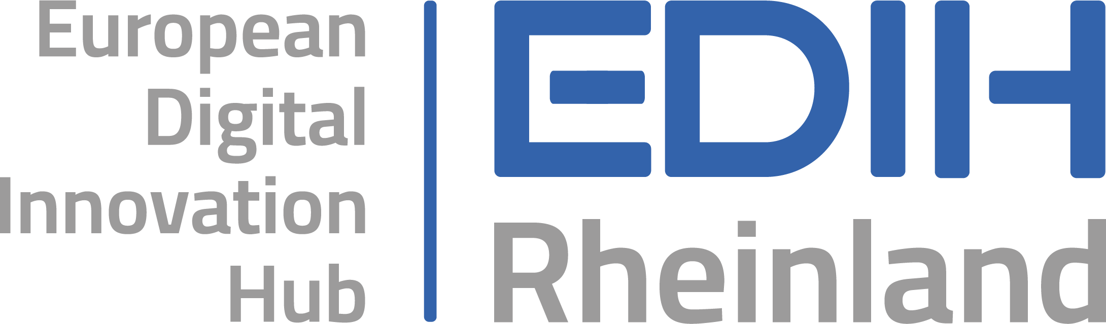 Logo des Forschungsprojekts ‚EDIH Rheinland‘